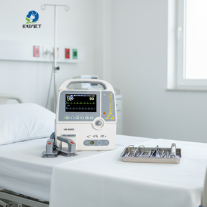 Défibrillateur externe automatisé (DEA) portable à bas prix <span class=keywords><strong>EUR</strong></span> VET, moniteur de défibrillateur vétérinaire, équipement vétérinaire - Product Image 1