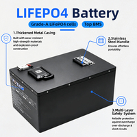 بطاريات ليثيوم فوسفات الحديد (LiFePO4) من POEAE للبيع المباشر من المصنع، 73.6 فولت 80 أمبير/ساعة 100 أمبير/ساعة، بعمر افتراضي 3000 دورة، للدراجات الثلاثية الكهربائية، ضمان سنة واحدة