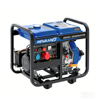Générateur diesel à châssis ouvert DG8000(E)-A Série 6,5 kW Triphasé Refroidissement par air Régulateur AVR Marque NEWLAND Modèle à démarrage électrique