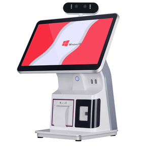 Sistema POS <span class=keywords><strong>de</strong></span> Doble Pantalla <span class=keywords><strong>de</strong></span> 15/17 Pulgadas con Ventanas Automáticas, Sistema POS I3/I5 para Restaurantes y Comercios Minoristas, Terminal <span class=keywords><strong>de</strong></span> Punto <span class=keywords><strong>de</strong></span> Venta Todo en Uno, Caja Registradora, Sistemas POS - Product Image 1