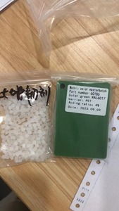 Vật nuôi màu xanh lá cây màu <span class=keywords><strong>masterbatch</strong></span> cho dây đeo màu xanh lá cây tươi sáng màu xanh đậm tùy chỉnh - Product Image 5