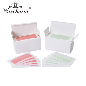 Striscia di <span class=keywords><strong>ceretta</strong></span> depilatoria prezzo all'ingrosso 18*9 cm non c' è bisogno riscaldatore cera <span class=keywords><strong>strisce</strong></span> di cera pronto per l'uso - Product Image 4