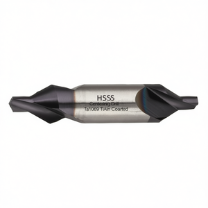 Broca de Centrado HSS Ttake TA1069 con Recubrimiento TiAlN para Perforación de Metal - Product Image 2