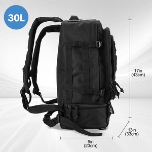 Sacs à <span class=keywords><strong>dos</strong></span> tactiques de <span class=keywords><strong>30</strong></span> litres avec compartiment à chaussures sacs de jour de randonnée <span class=keywords><strong>sac</strong></span> Molle pour la chasse - Product Image 2