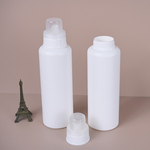 Nhựa Hot Bán <span class=keywords><strong>HDPE</strong></span> 600Ml Chất Tẩy Rửa Chai Với Vít Cap Chai Tròn Cho Hộ Gia Đình Giặt Chất Tẩy Rửa Bao Bì - Product Image 2