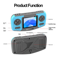 Console de jeu vidéo portable S2, écran 2,4 pouces, style rétro classique, manette de jeu, cadeau d'anniversaire ou de Noël pour enfant