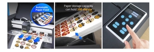 Plotter de corte, etiqueta Digital, servomotor, máquina troqueladora, cortador con buena calidad ZL370 PRO - Product Image 4