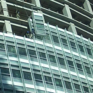 कांच के पर्दे की दीवार यूनिजीकृत छड़ी फ्रेम मकड़ी प्रणाली ग्लेज़ेड क्लैडिंग बाहरी मुखौटा एकल डबल - Product Image 4