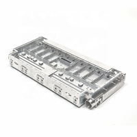 Carcasa de Aleación de Aluminio Mecanizada por CNC de Precisión Personalizada, Soporte Estructural para Carcasa Electrónica de Comunicación 5G