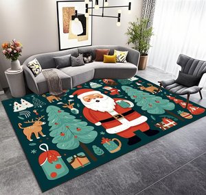 100% <span class=keywords><strong>polyester</strong></span> lớn phòng khách thảm và thảm sang trọng Faux lông thảm Fluffy Thảm giáng sinh đống xù xì thảm - Product Image 3