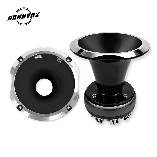 Aluminum Diffuser Titanium Diaphragm Car Audio Speaker Horn Professional 2" Throat 8 Ohm 600watts Compressor Driver DRH-018 CA