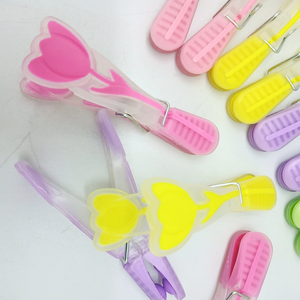 Pinces à linge en plastique colorées de qualité supérieure, pinces à linge en plastique colorées de grande taille pour la lessive - Product Image 2