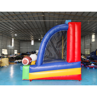 Prix bon marché 4-en-1 sport jeu gonflable interactif jeux de carnaval gonflables pour la fête