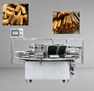 Machine à gaufres électrique automatique en acier inoxydable 304, appareil de cuisine domestique, économie d'énergie, facile à utiliser, portable pour la cuisson - Product Image 1