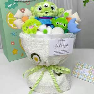 Ramo de Muñecas HY, Regalo de Cumpleaños para Novias, Significativo y Práctico, Regalo para Hermanas y Novias, Flor de Dibujos Animados - Product Image 3