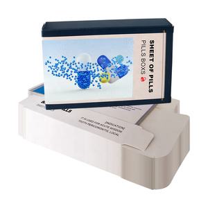 Scatola di imballaggio per Capsule di medicina stampa Logo personalizzato <span class=keywords><strong>Pharma</strong></span> scatole mediche cartone prescrizione pillola farmacia/Tablet scatola di carta - Product Image 5