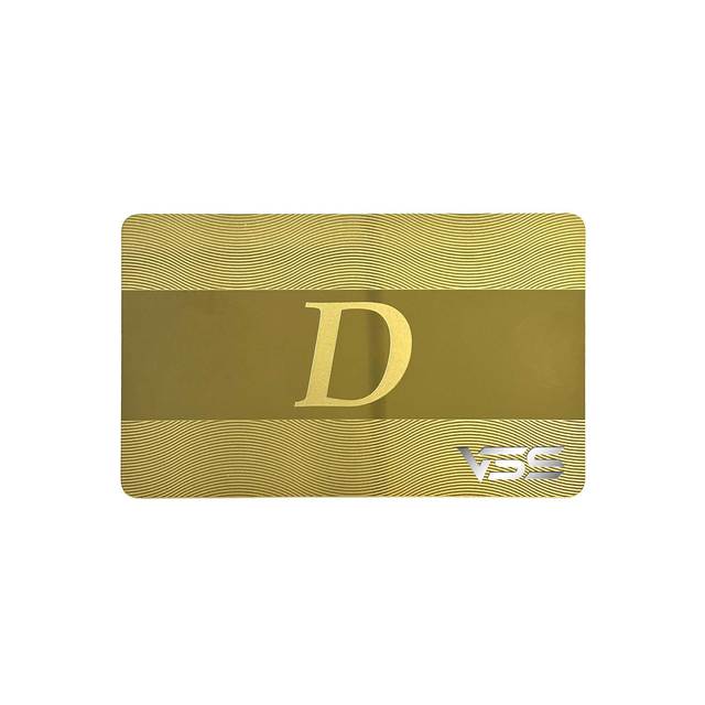 Custom Single-Sided NFC Metal Card NTAG215 Chip 504 Bytes Brushed Gold Finish NFC Metallkarte Gift Card OEM Manufacturer