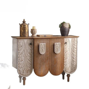 רטרו עכשווי מודרני כניסה בארון המדינה אמריקאי הביתה שידה דקורטיבי סלון רהיטים - Product Image 5