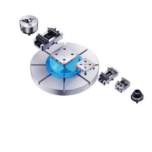 Cliquez pour zoomer D325-L100-D96 d'usinage à cinq axes Système de serrage à point zéro à hauteur de pile de tour à <span class=keywords><strong>double</strong></span> station - Product Image 3