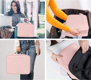 Estuche de Viaje Electrónico de EVA para Cargador, Teléfono, Auriculares, Ratón y Accesorios, Bolsa de Almacenamiento Electrónica Impermeable, Muestra Gratuita - Product Image 3