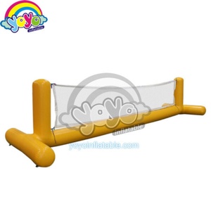 Terrain de volley-ball gonflable portable et pliable, petit volume de rangement, pour piscine, lac, divertissement - Product Image 2