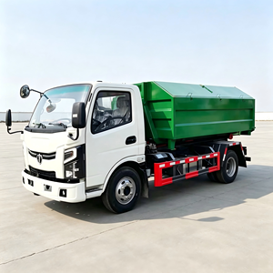 รถเก็บขยะแบบยกตะขอสำหรับงานเบา ยี่ห้อ Forland Aochi X2 พร้อมถังขยะขนาด 6 ลูกบาศก์เมตร - Product Image 1