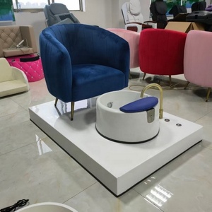 Kisen - Meilleure vente - Prix de luxe - Bol de massage pour les pieds pour salon de manucure - Whirlpool rose - Chaises de manucure et de pédicure - Product Image 1