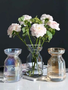 Jarrón de cristal transparente - Product Image 6