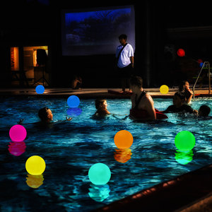 Bán buôn 14 inch IP68 không thấm nước điều khiển từ xa LED năng lượng mặt trời nổi Đèn Hồ bơi cho Phục sinh bên cho vườn bơi Ao - Product Image 5