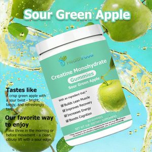 Fast Shipping Pure <b>Creatine</b> <b>Monohydrate</b> Gummies Support Muscle Growth Brain Health Energy Management Gummy Sport Supplement - Product Image 6