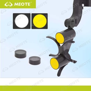 Lupa <span class=keywords><strong>Dental</strong></span> Lupa 5W LED Headlight Set 5 6 8x Lupas Binoculares <span class=keywords><strong>de</strong></span> gran aumento Negro Plata Azul Púrpura UE EE. UU. Enchufe - Product Image 4