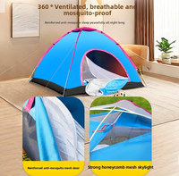 Tente de camping gonflable portable quatre saisons à double chambre, en tissu Oxford imperméable, camouflage, vente directe usine