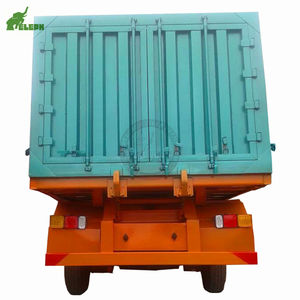 Box Trailer 3 <span class=keywords><strong>Axel</strong></span> Bulk <span class=keywords><strong>Cargo</strong></span>/Aliments Boîte de transport Semi Remorque/Van Semi Remorque Camion Remorque - Product Image 5