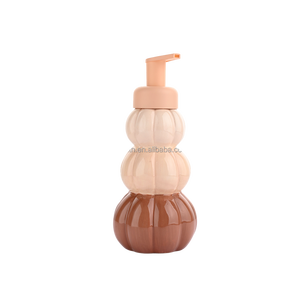 Distributeur de savon liquide en forme de citrouille - Pompe à savon liquide sur le thème de l'<span class=keywords><strong>automne</strong></span> et d'Halloween, décoration de salle de bain au look céramique mignon - Product Image 1