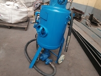 Pistolet à jet de sable Portable, 60 l, Machine de sablage à haute pression, collecteur de poussière, outil de fabrication