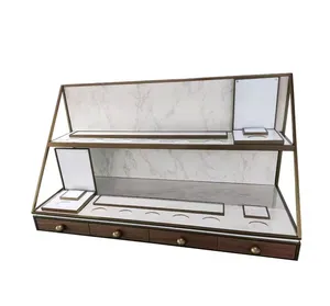 Vitrine personnalisée pour magasin de bijoux Vitrine pour meubles Vitrine pour bijoux en verre Vitrine pour magasin de bijoux en bois