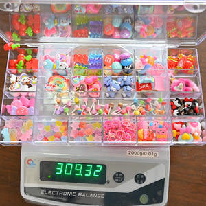 24 grilles/Boîte Kawaii Nail Art Décorations 3D Résine Mix Bonbons Nail Conseils Charme <span class=keywords><strong>Kit</strong></span> <span class=keywords><strong>Acrylique</strong></span> de <span class=keywords><strong>Manucure</strong></span> de Bande Dessinée Accessoires ZB043-01 - Product Image 3