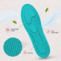 Semelles intérieures en mousse PU en gros d'usine, noyau en mousse haute résilience, soutien de la voûte plantaire respirant, service ODM personnalisé pour divers styles de chaussures