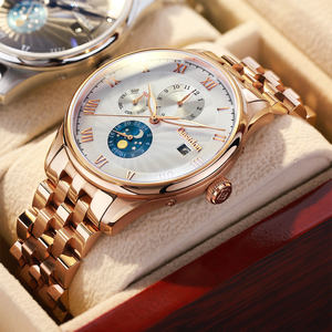 Bestdon BD71104G Reloj mecánico automático de zafiro de acero inoxidable completo para hombre de alta calidad con calendario completo Número <span class=keywords><strong>Romano</strong></span> - Product Image 2