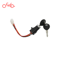 Tricycle électrique Scooter moto serrure à clé interrupteur d'alimentation ABS plastique clé électrique pour vélo électrique