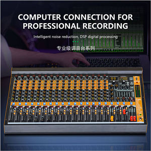 Console di Mixaggio Professionale a 12/16/24 Canali con Equalizzazione Totale a Sette Stadi e <span class=keywords><strong>99</strong></span> Tipi di Effetti di Riverbero - Product Image 5