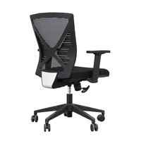 Chaise de bureau ergonomique en maille PP, réglable en hauteur, avec base pivotante, pour bureau à domicile, design moderne, usage commercial – Vente en gros à chaud