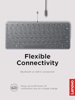 Clavier sans fil multi-appareils OEM ODM, connectez jusqu'à 3 appareils simultanément, compatible avec iOS, Android, Windows, design fin