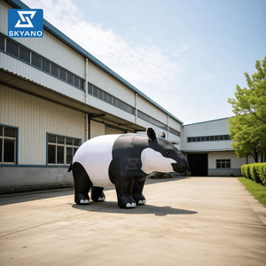 Modello Gonfiabile Gigante di Tapir Malese, Sculture di Animali Gonfiabili per Decorazione e Abbellimento in Eventi Zoo - Product Image 4