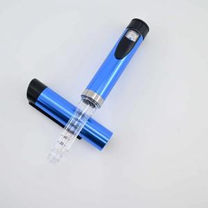 Durable Reusable Metal Injection <b>Pen</b> with Cap Rubber Stopper and Custom Logo for 3ml Cartridge Packaging - Product Image 6