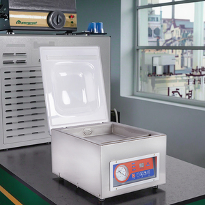 Food Meat <b>Fish</b> Fruit Single Chamber Vacuum Sealer Household Packing Machines Instruments Vacuum Packaging Machine - Product Image 1