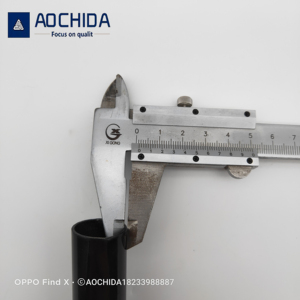 Manillar de bicicleta curvo directo de fábrica de 560mm de largo y 1,2mm de grosor acero negro con material de acero para bicicletas de carretera y MTB - Product Image 4
