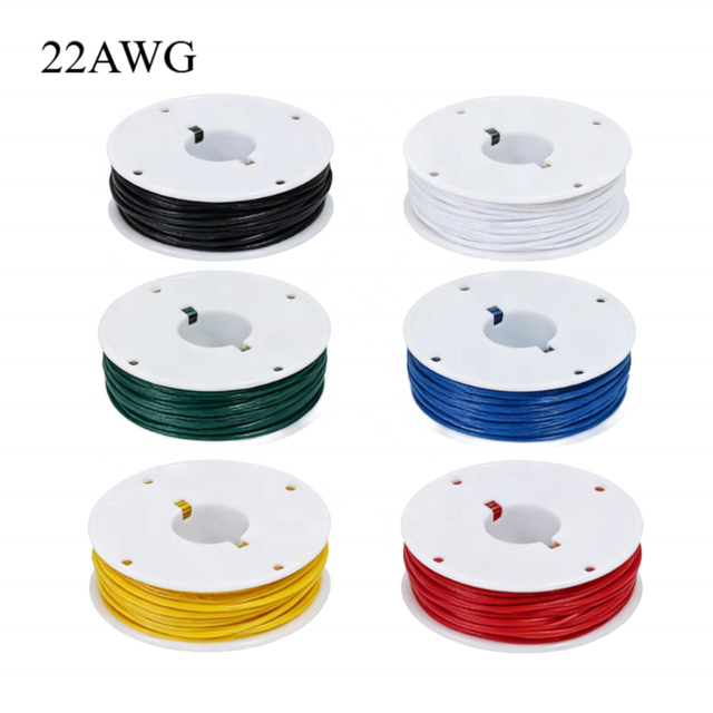 22AWG Electrical Wire 1007 PVC Wire Tinned Copper 300V Hook-Up Wire 10M Long for Electronics DIY
