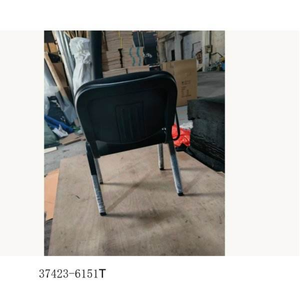 Chaise de formation avec tablette intégrée, chaise de salle de réunion avec accoudoirs réglables pour sièges de conférence - Product Image 5