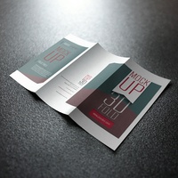 Brochure publicitaire personnalisée A5, brochure à piqûre à cheval, petit dépliant tri-plié, impression de brochures et de dépliants pour entreprises